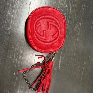 Gucci red night purse (authentic)